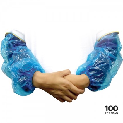 B0705 CPE Sleeve Cover 100's (Blue / White)
