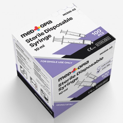 M0206 Medtopia Syringe Luer Slip (Without needle)